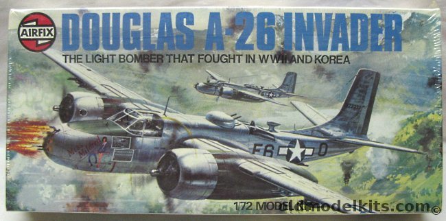 Airfix 1/72 Douglas A-26 B or a-26C Invader, 5011 plastic model kit
